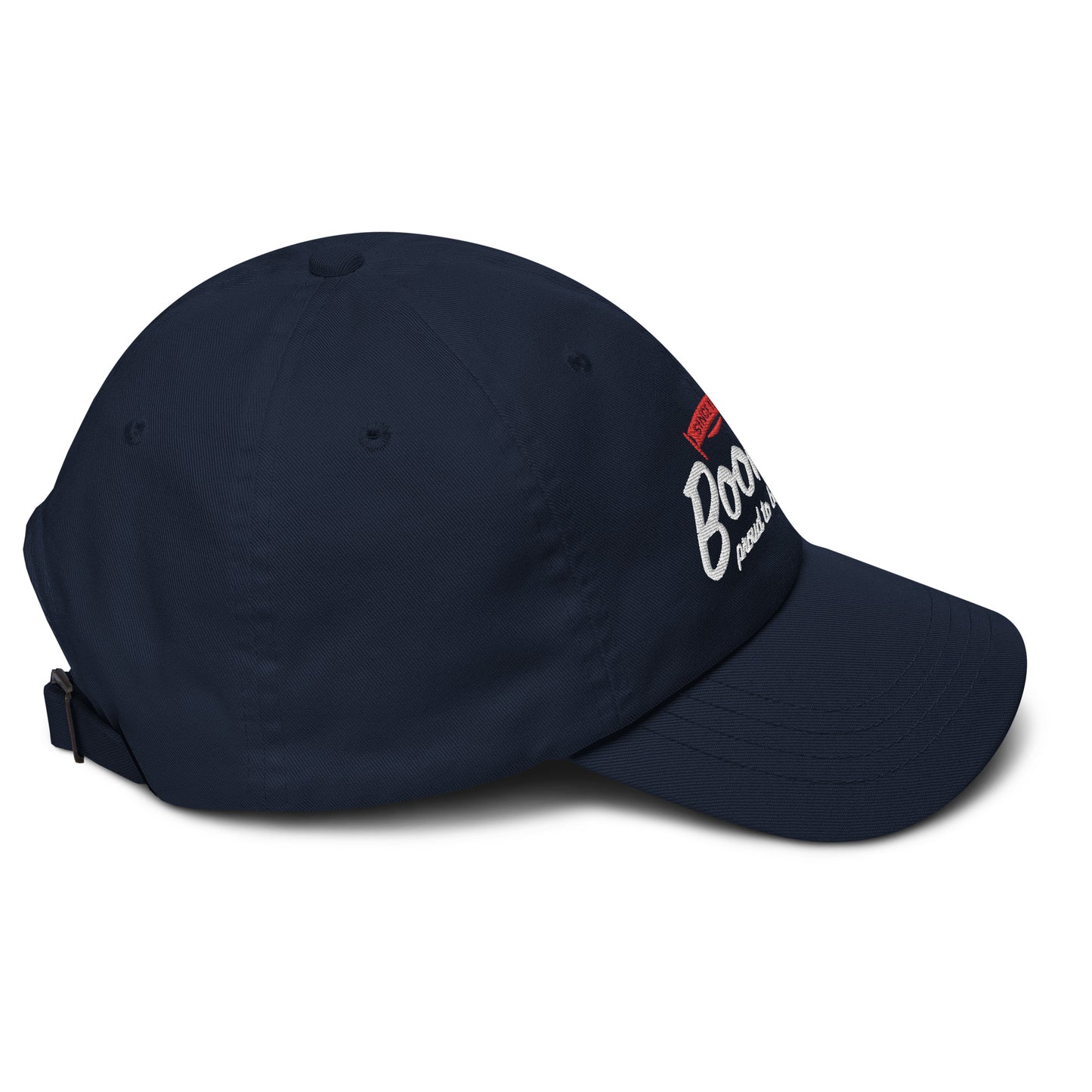 Hat - White & Red logo