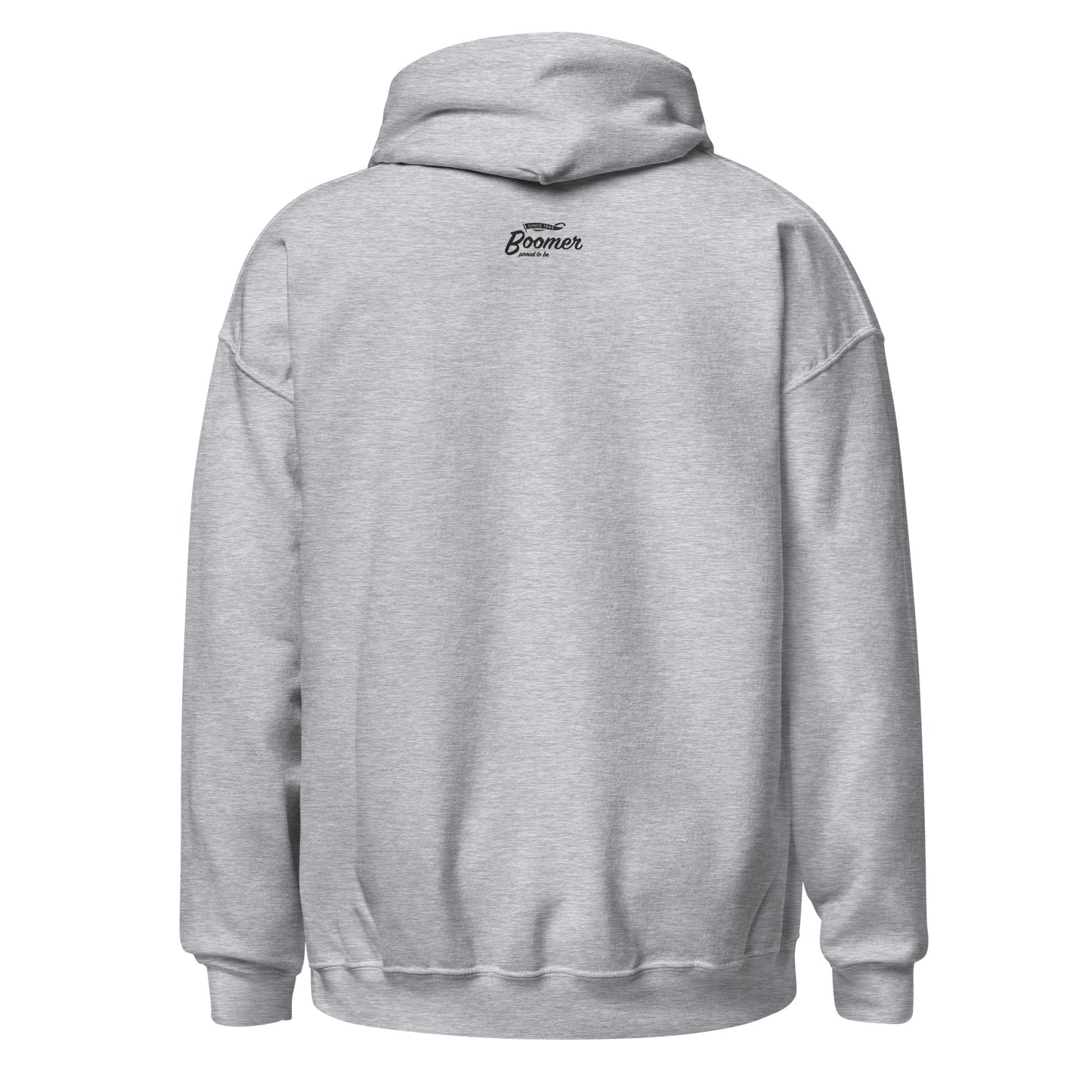 Hoodie - Dark grey logo